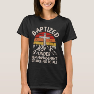 Camiseta Baptizado Bajo Nuevo Manejo Ver Baptismo Biblia Ch