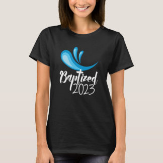 Camiseta Baptized in Christ 2023 RCIA Catholic Baptism of t