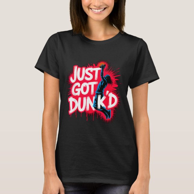 Camiseta Baptized Jesus Just Got Dunked Baptism  (Anverso)