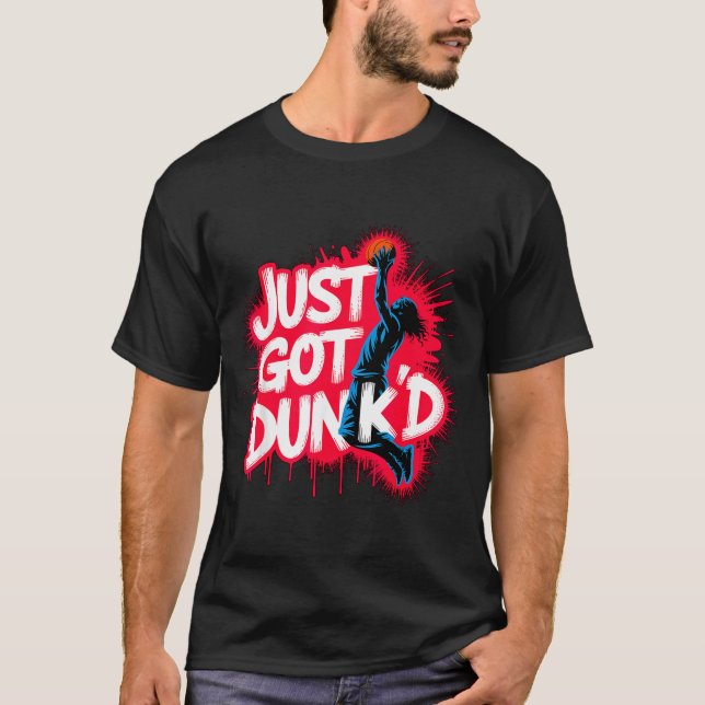 Camiseta Baptized Jesus Just Got Dunked Baptism  (Anverso)