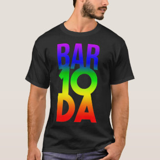 Camiseta BAR 10 DA Bartender ORGULLO RICO Cálido Bartender