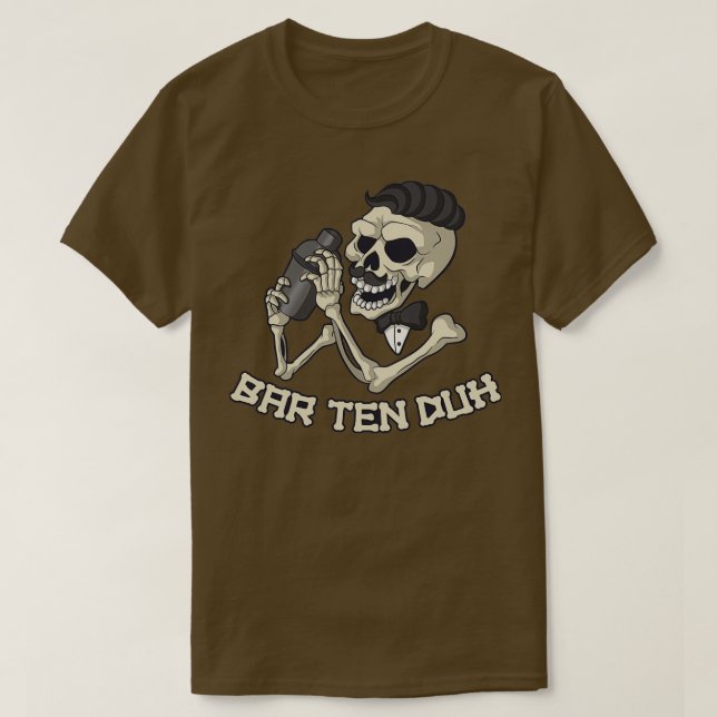 Camiseta Bar 10 Duh Funny Bartender Gift (Diseño del anverso)