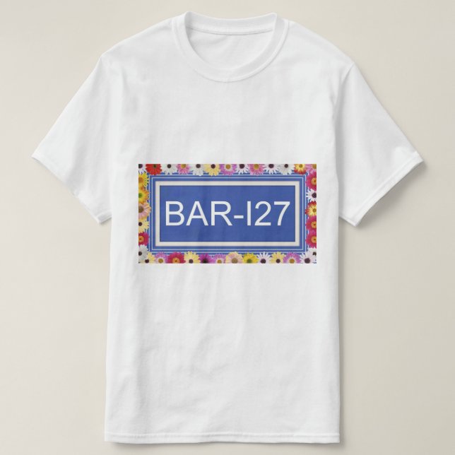 Camiseta BAR-127 (Diseño del anverso)