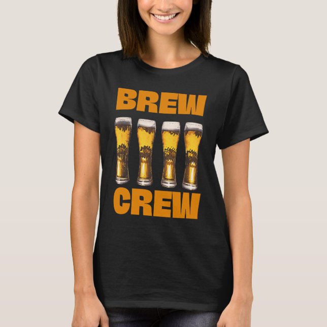 Camiseta Bar Alcohol Beer Glasses Beer Tees (Anverso)