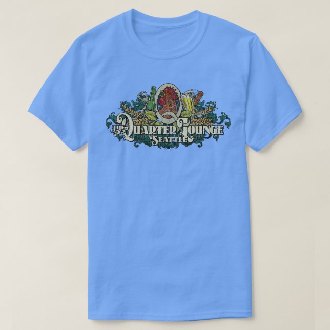 Camiseta Bar de buceo El Quarter Lounge Seattle 2003 (Diseño del anverso)
