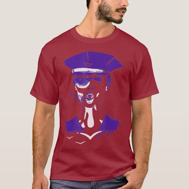 Camiseta Bar de fumadores de cigarrillos Fiesta Disco Tee (Anverso)