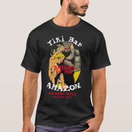Camiseta Bar de Tiki de Barbacoa para Despedida de Soltero 