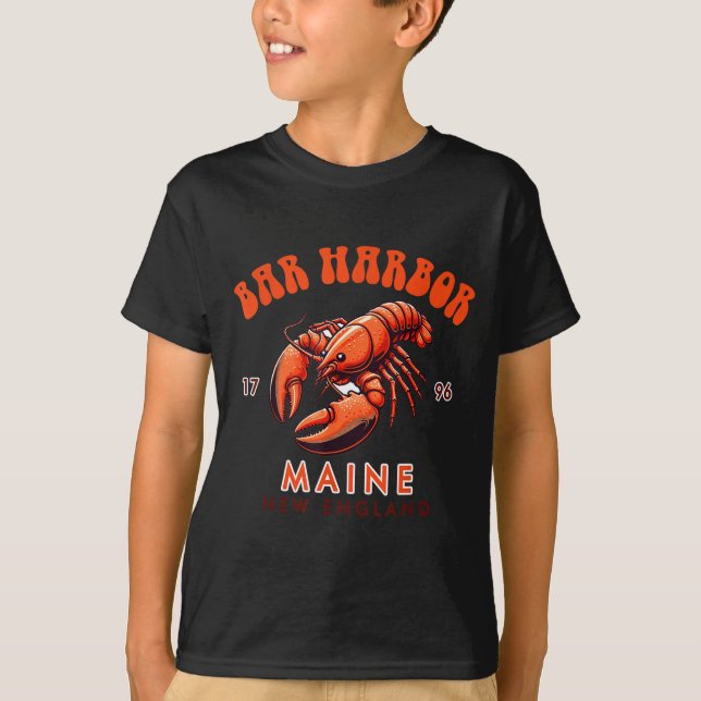 Camiseta Bar Harbor Maine New England Travel Funny Bar Harb (Anverso)