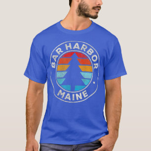 Camiseta Bar Harbour Maine ME Vintage Retro 70