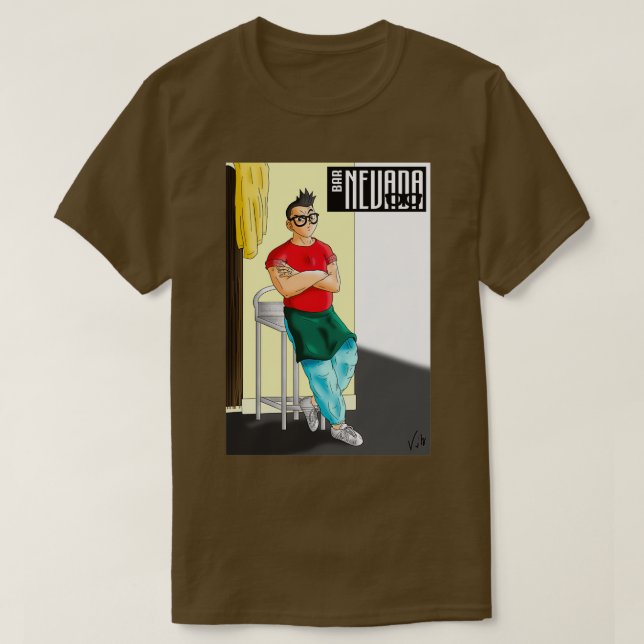Camiseta Bar Nevada (Diseño del anverso)
