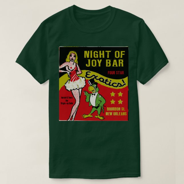 Camiseta Bar Noche De Alegría (Diseño del anverso)