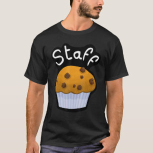 Camiseta Bar Personal Croissant para café y panadería con
