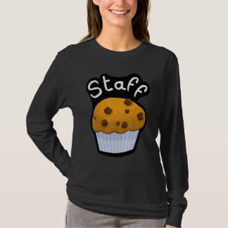 Camiseta Bar Staff Croissant for coffee and bakery house wh