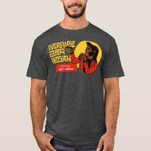 Camiseta Bar Werewolf Mitzvah Spooky Scary 30 Rock
