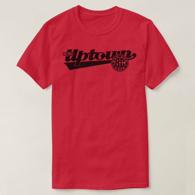 Camiseta Bar y cafetería del Uptown (Diseño del anverso)