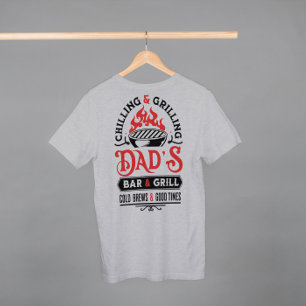 Camiseta Bar y parrilladas de papá