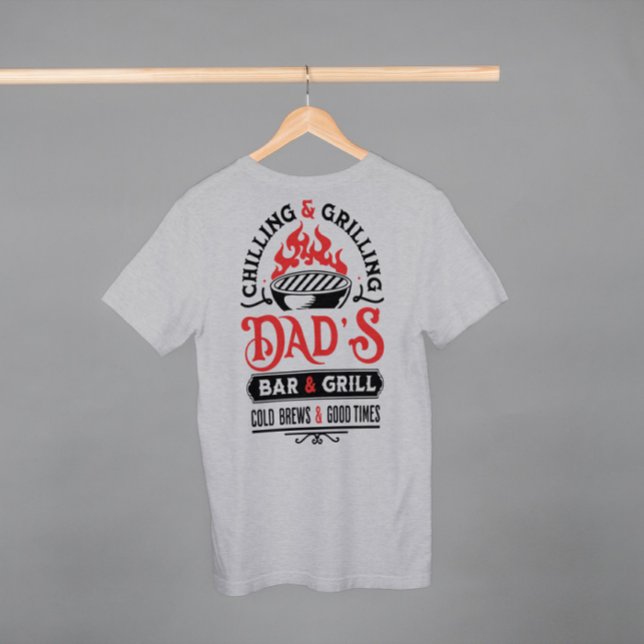 Camiseta Bar y parrilladas de papá (Subido por el creador)