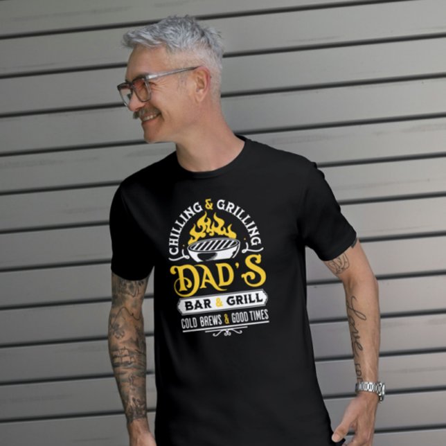 Camiseta Bar y parrilladas de papá de escalofríos 3 (Subido por el creador)