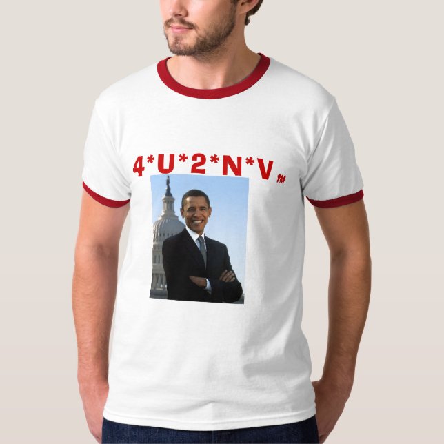 Camiseta Barack%20Obama%20Capitol, 4*U*2*N*V, TM (Anverso)