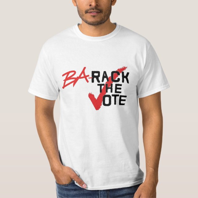Camiseta barack el voto - (Anverso)