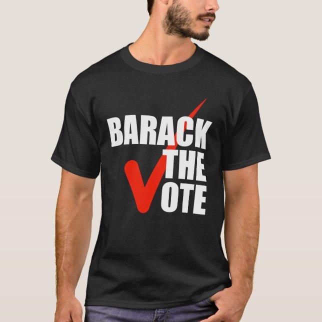 Camiseta Barack el voto (Anverso)