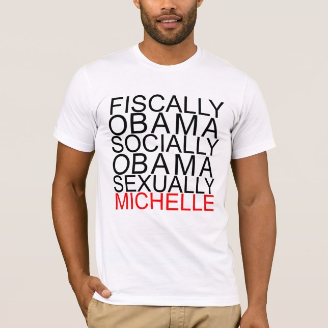 Camiseta Barack es agradable pero… (Anverso)