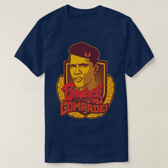 Camiseta Barack es mi camarada (Diseño del anverso)