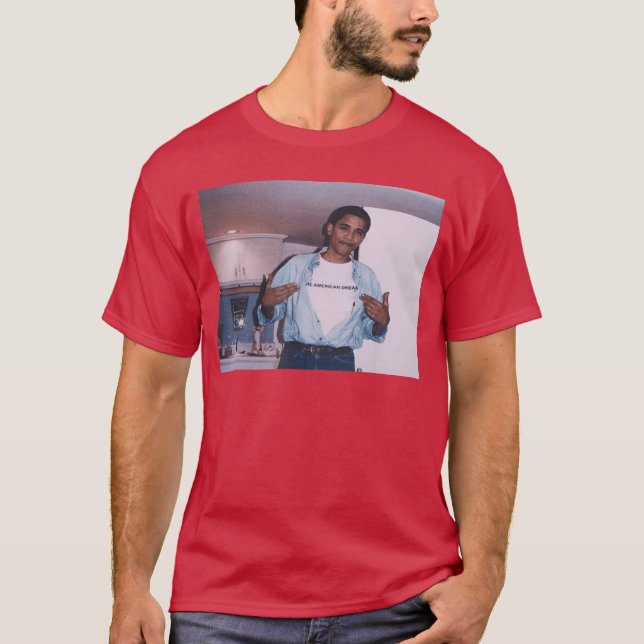 Camiseta Barack Hussein Obama (Anverso)