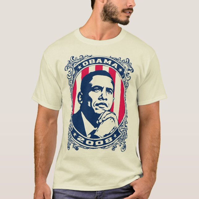 Camiseta Barack Obama (Anverso)