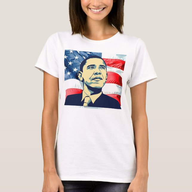 Camiseta Barack Obama (Anverso)