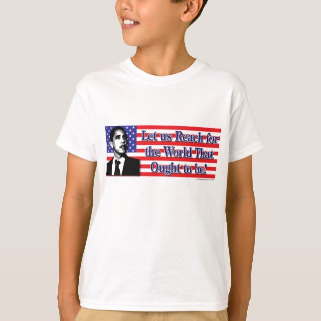 Camiseta Barack Obama (Anverso)