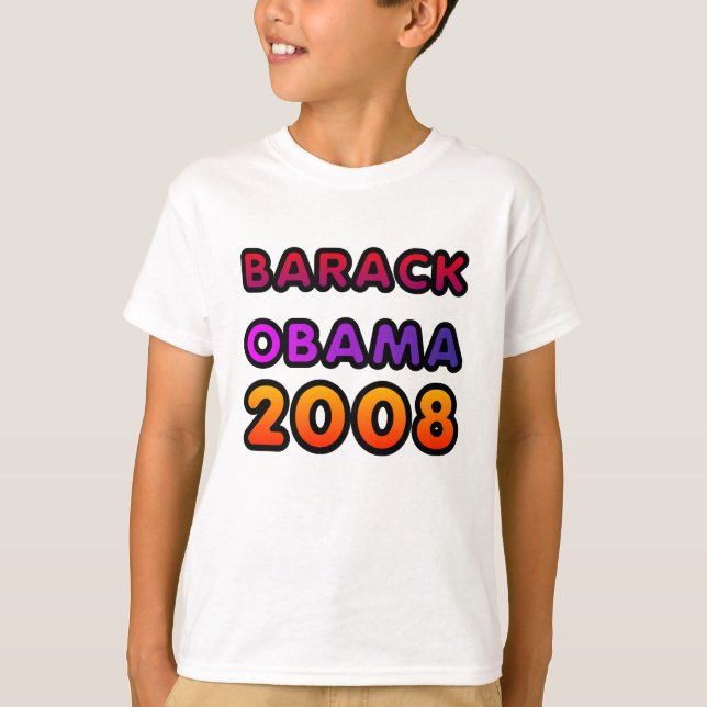 Camiseta Barack Obama (Anverso)