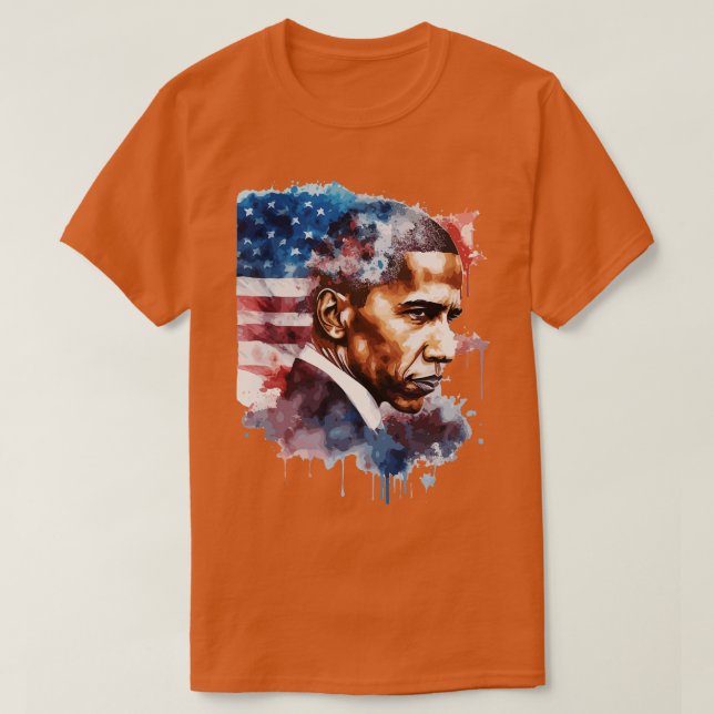 Camiseta Barack Obama (Diseño del anverso)