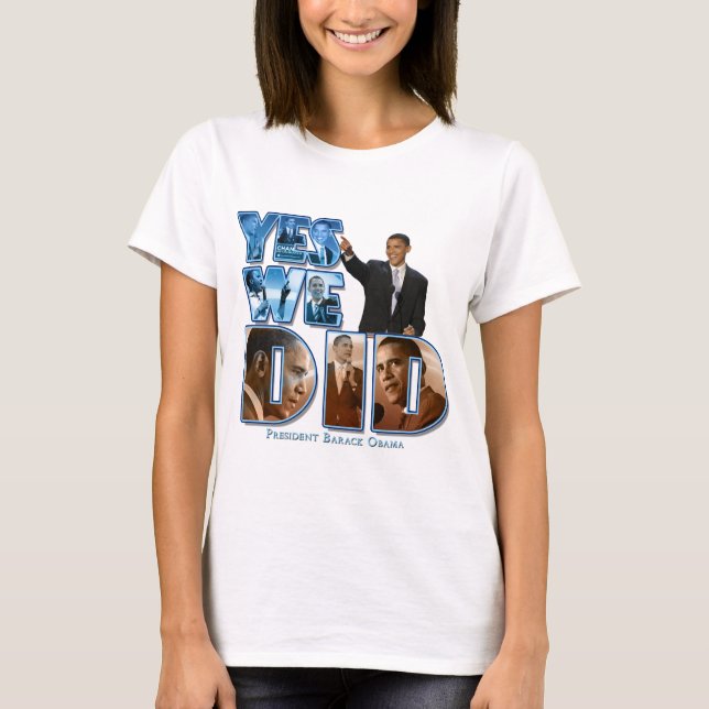Camiseta Barack Obama (Anverso)