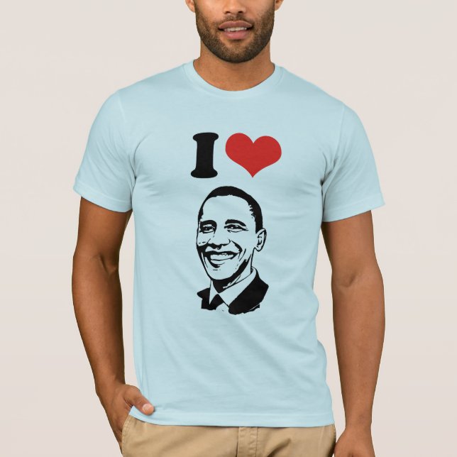 Camiseta Barack Obama (Anverso)