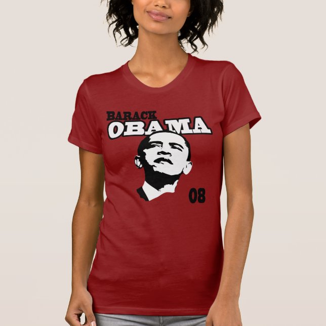 Camiseta Barack Obama '08 (Anverso)
