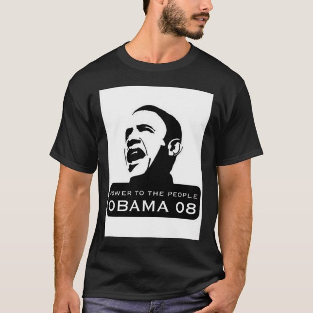 Camiseta Barack Obama '08 (Anverso)