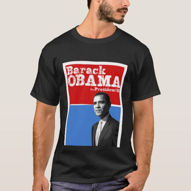 CAMISETA BARACK OBAMA '08 (Anverso)
