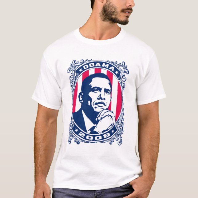 Camiseta Barack Obama 2008 (Anverso)