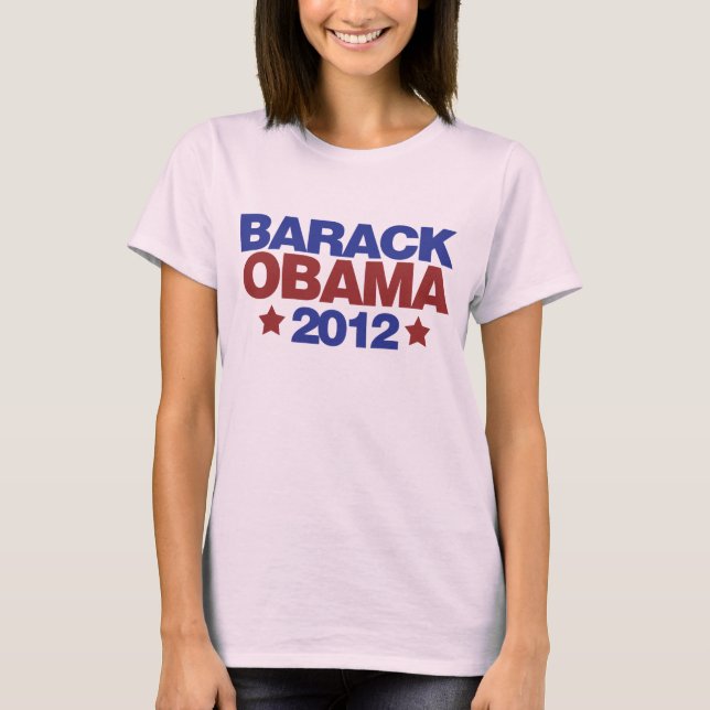 Camiseta Barack Obama 2012 (Anverso)