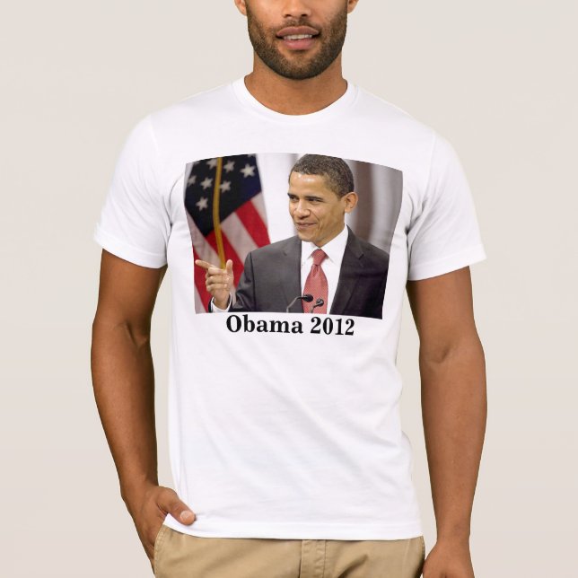 Camiseta Barack Obama 2012 (Anverso)
