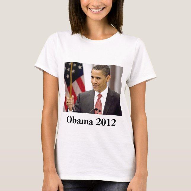 Camiseta Barack Obama 2012 (Anverso)