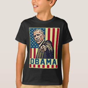 Camiseta Barack Obama 44º Presidente De Ee.Uu. Vintage El A