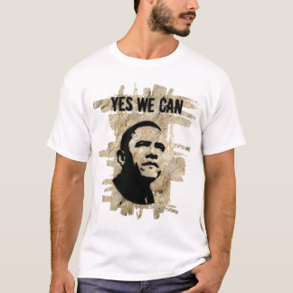 Camiseta Barack Obama (ambos lados) - oscile la plantilla