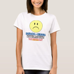 Camiseta Barack Obama anti