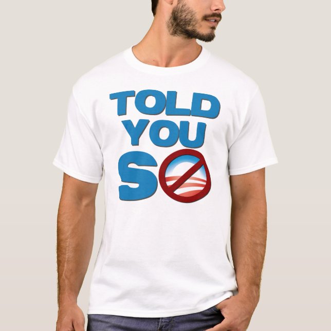 Camiseta Barack Obama anti (Anverso)