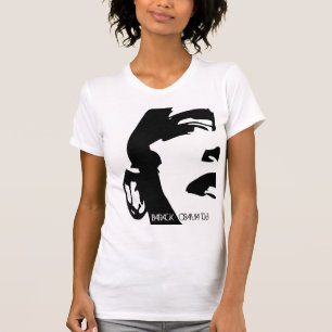 Camiseta Barack Obama blanco y negro