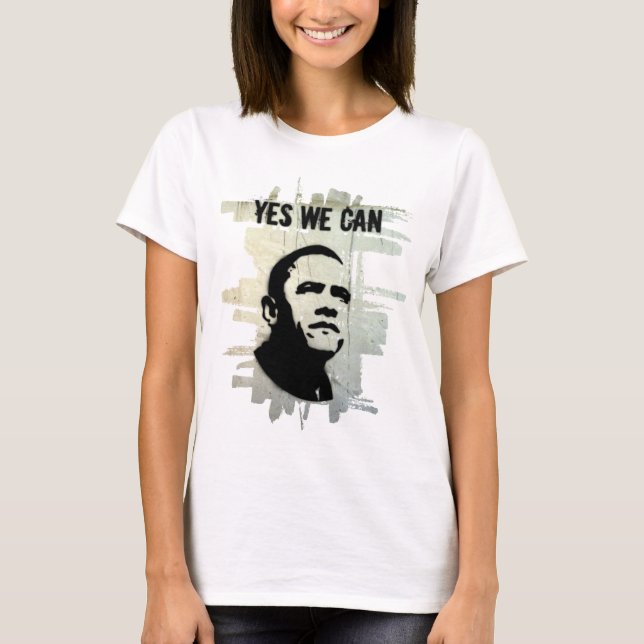 Camiseta Barack Obama. Concrt de la plantilla (Anverso)