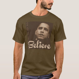 Camiseta Barack Obama cree