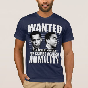 Camiseta Barack Obama - CRÍMENES CONTRA HUMILDAD